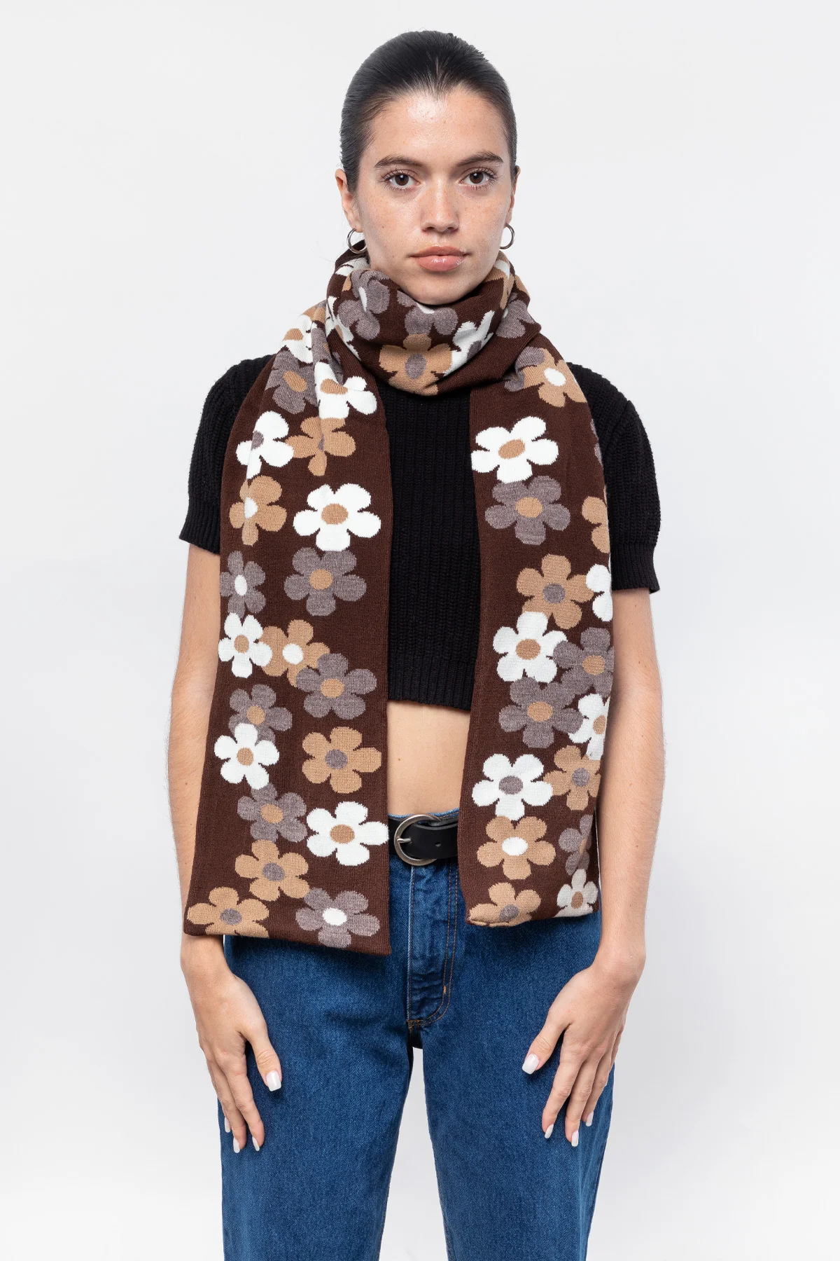 JQSCARF35 - Daisy Vine Scarf - Image 13