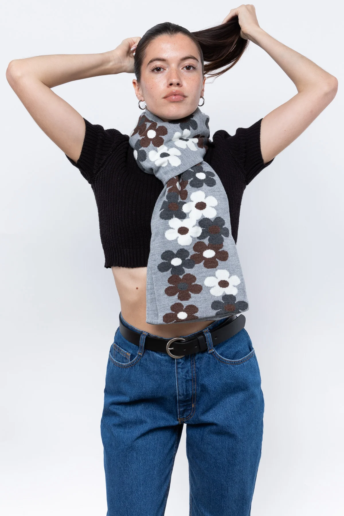 JQSCARF35 - Daisy Vine Scarf - Image 6