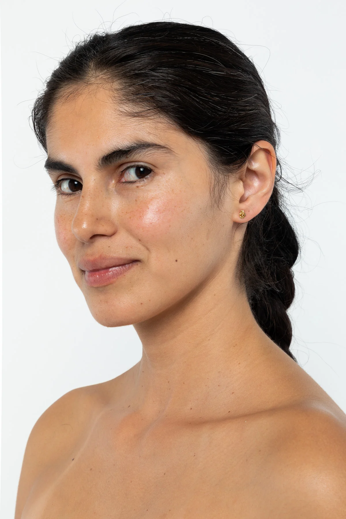 JWLRS - Rose Stud Earrings - Image 3