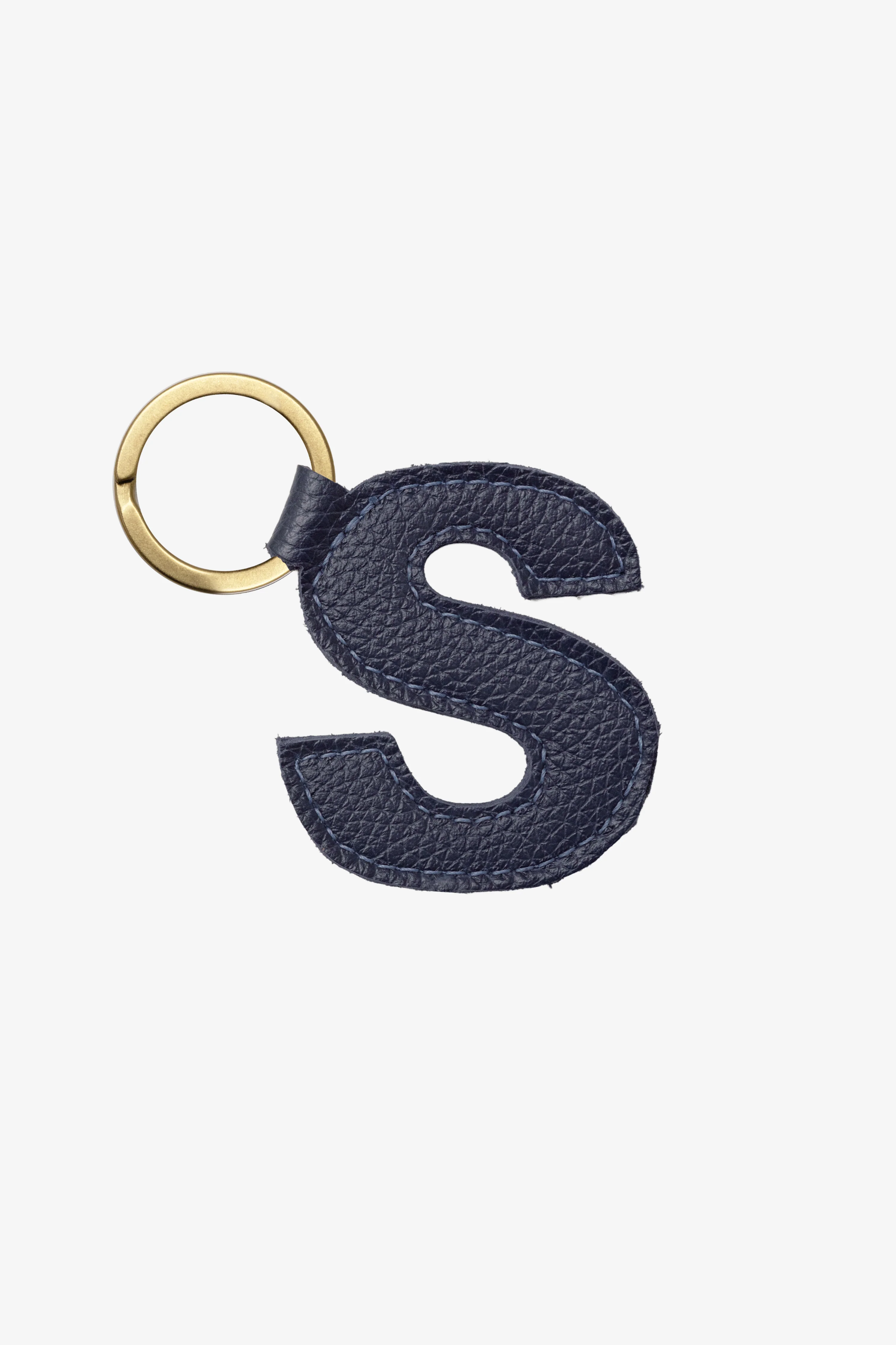 RLH520 - Leather Alphabet Keychain - Image 14