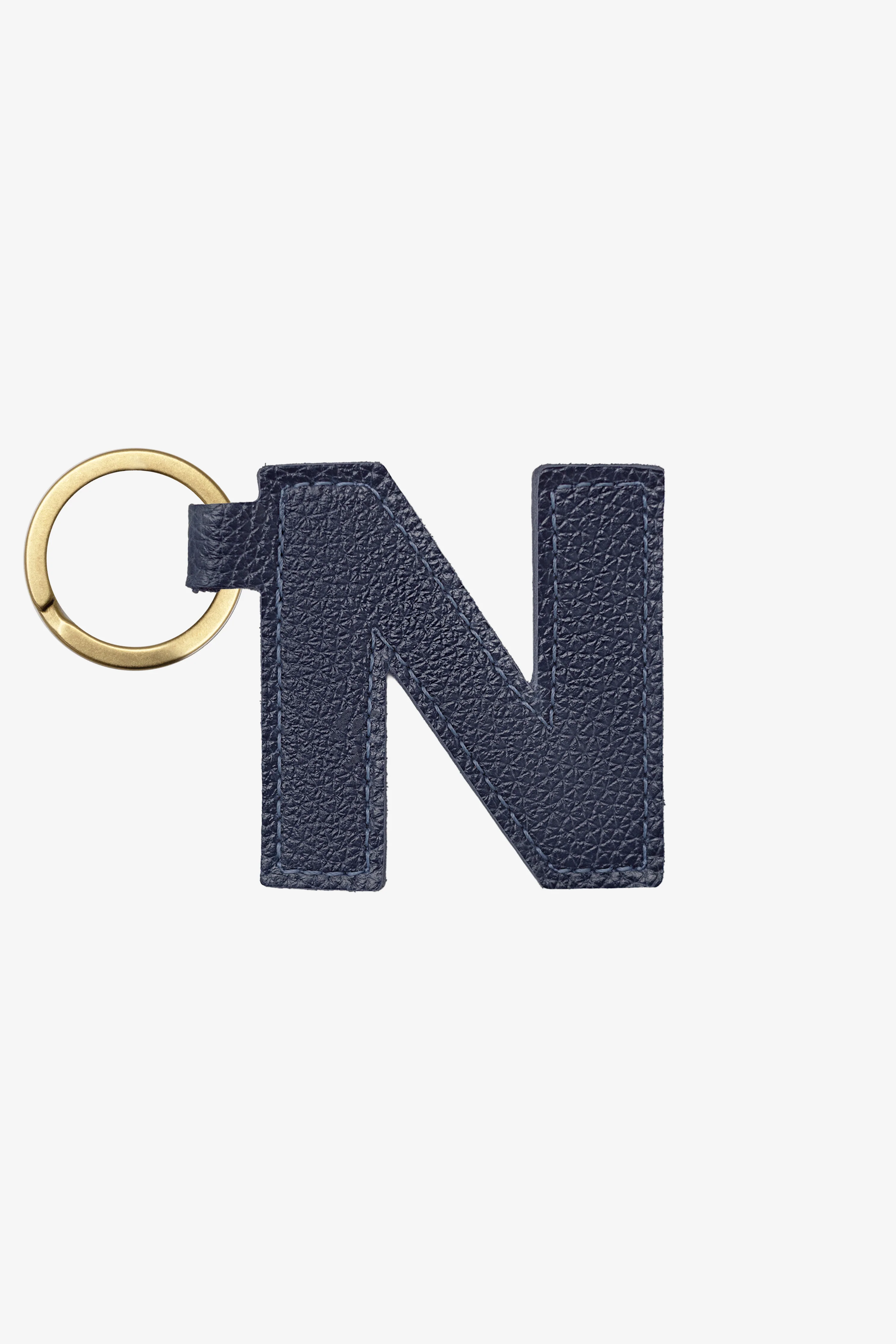 RLH520 - Leather Alphabet Keychain - Image 19