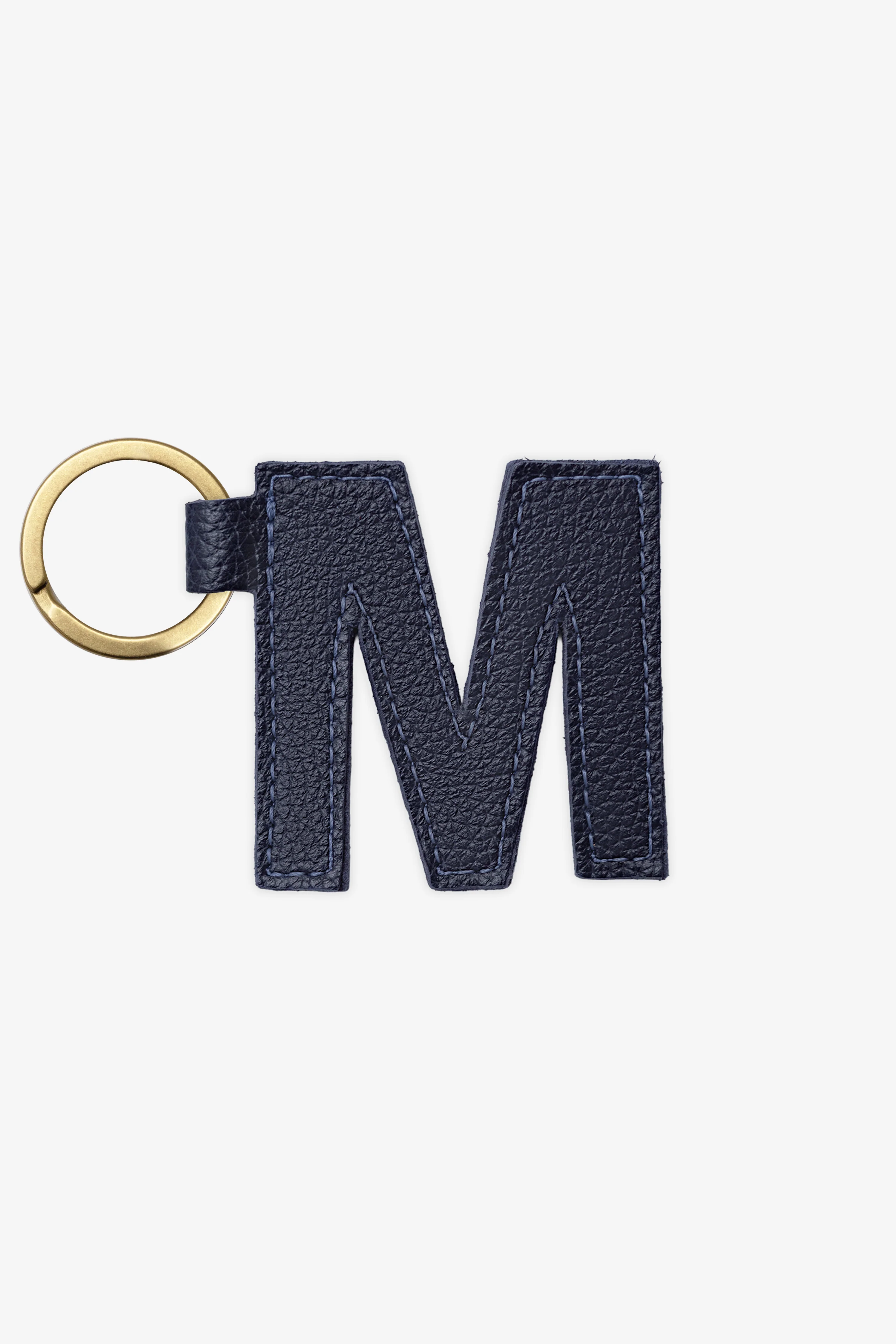 RLH520 - Leather Alphabet Keychain - Image 20