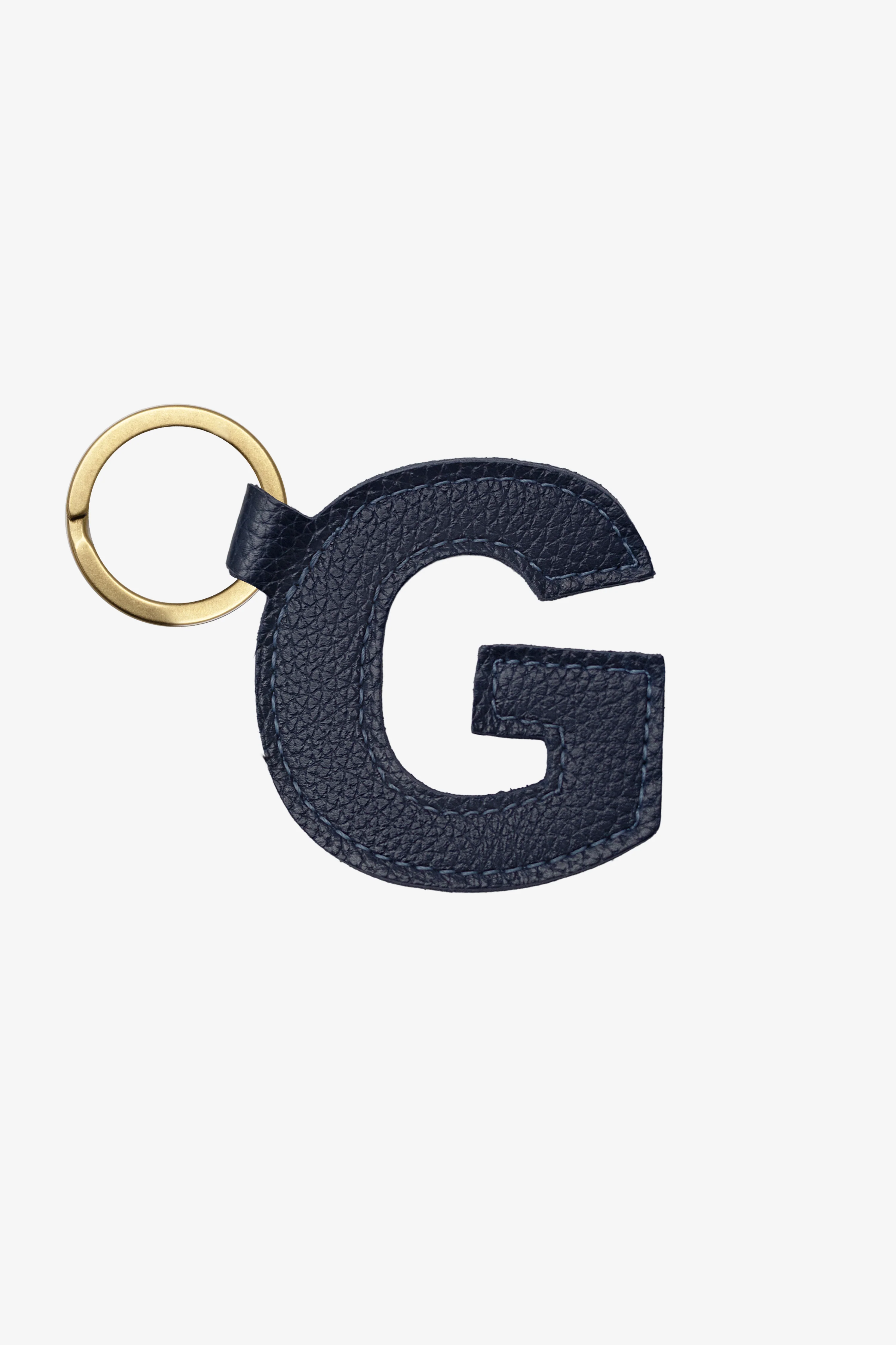 RLH520 - Leather Alphabet Keychain - Image 26