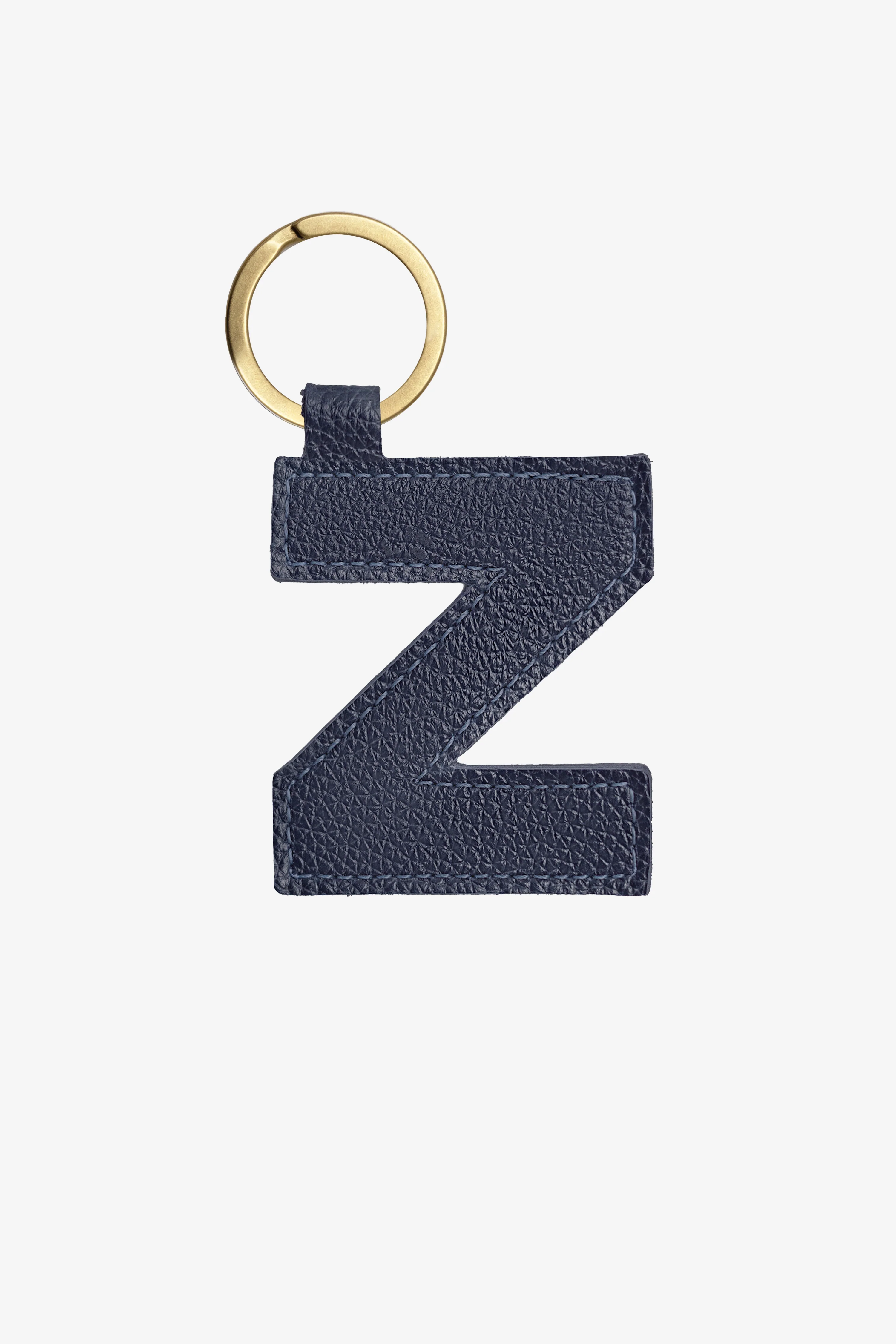 RLH520 - Leather Alphabet Keychain - Image 7