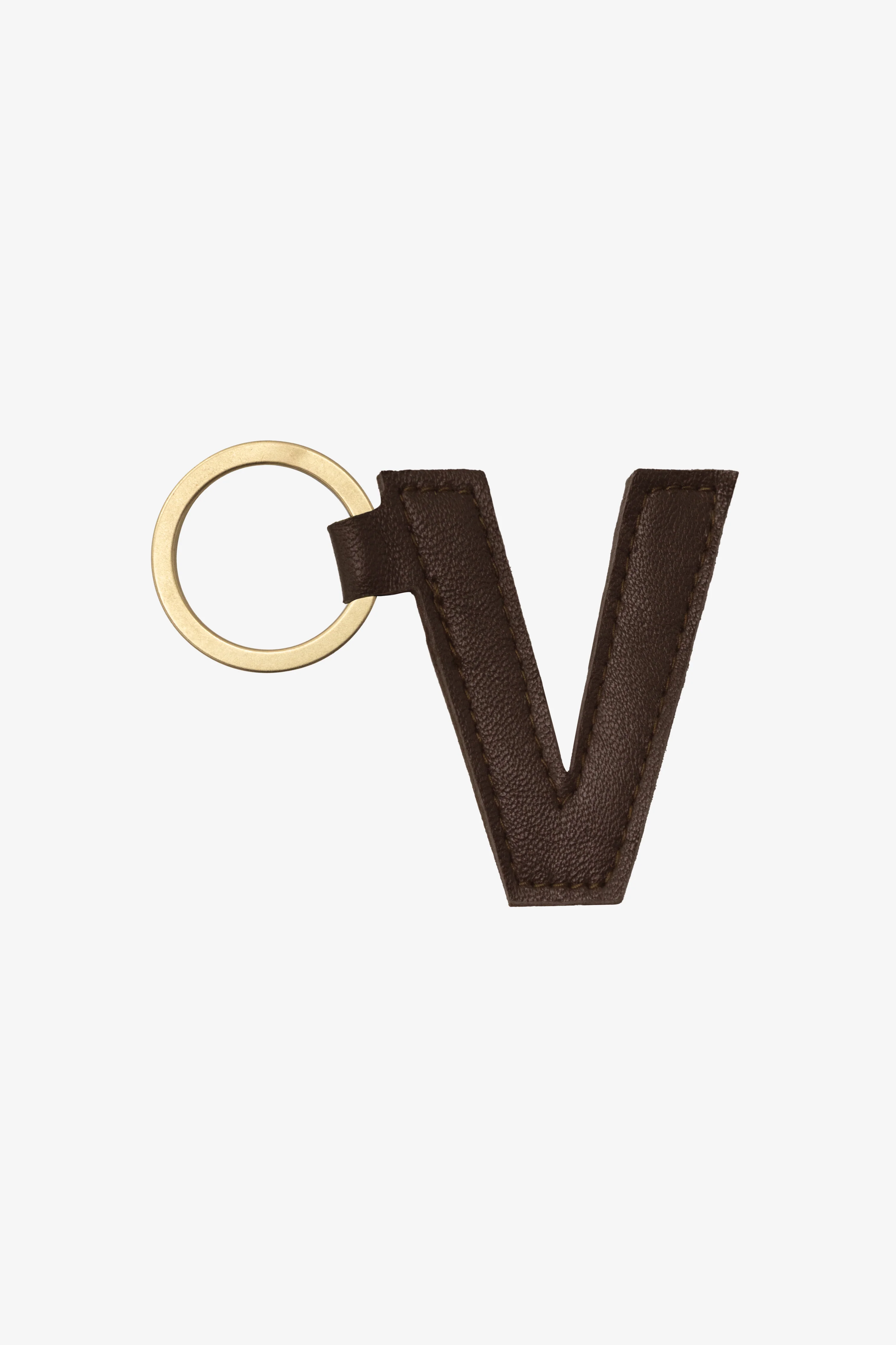 RLH520 - Leather Alphabet Keychain - Image 11