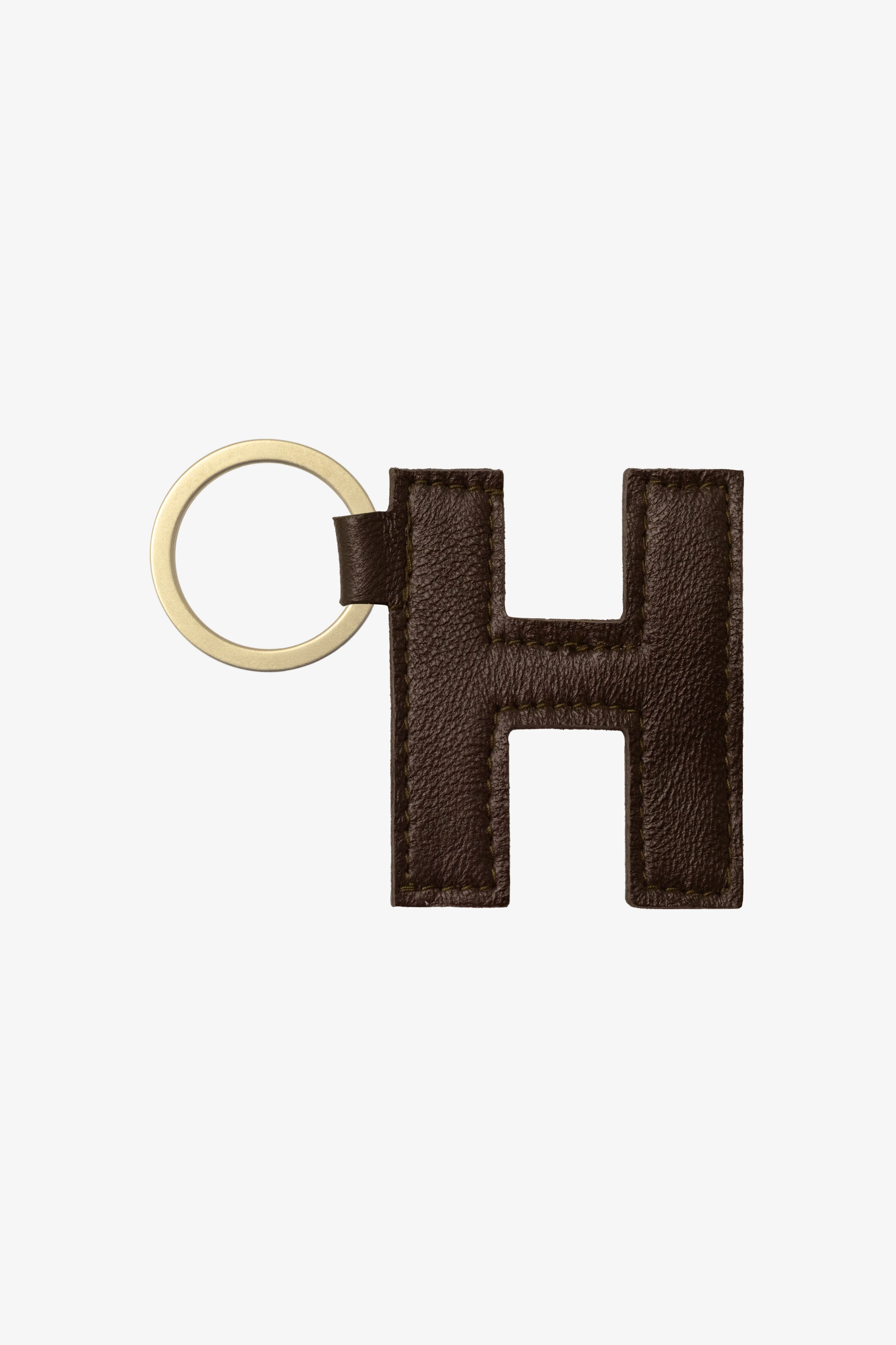 RLH520 - Leather Alphabet Keychain - Image 24