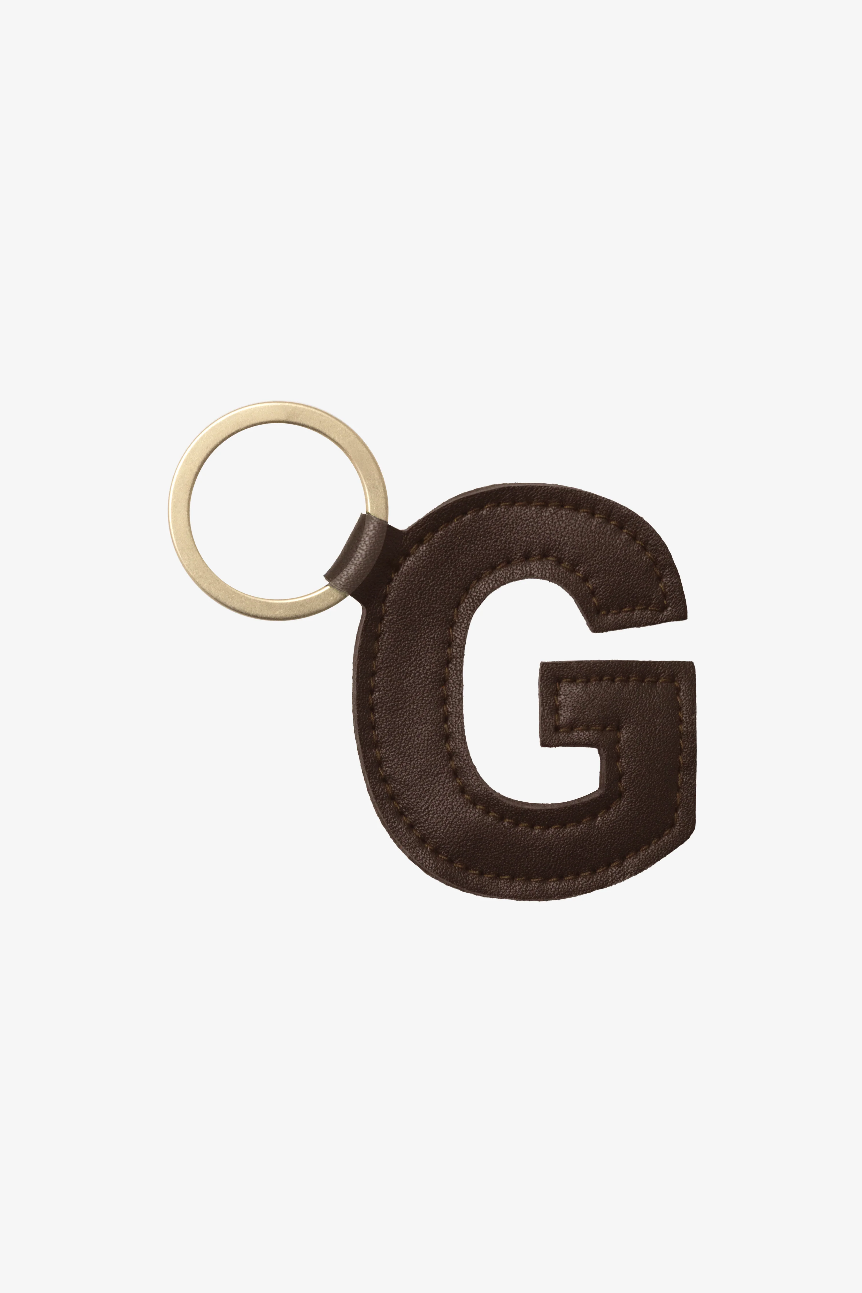 RLH520 - Leather Alphabet Keychain - Image 25