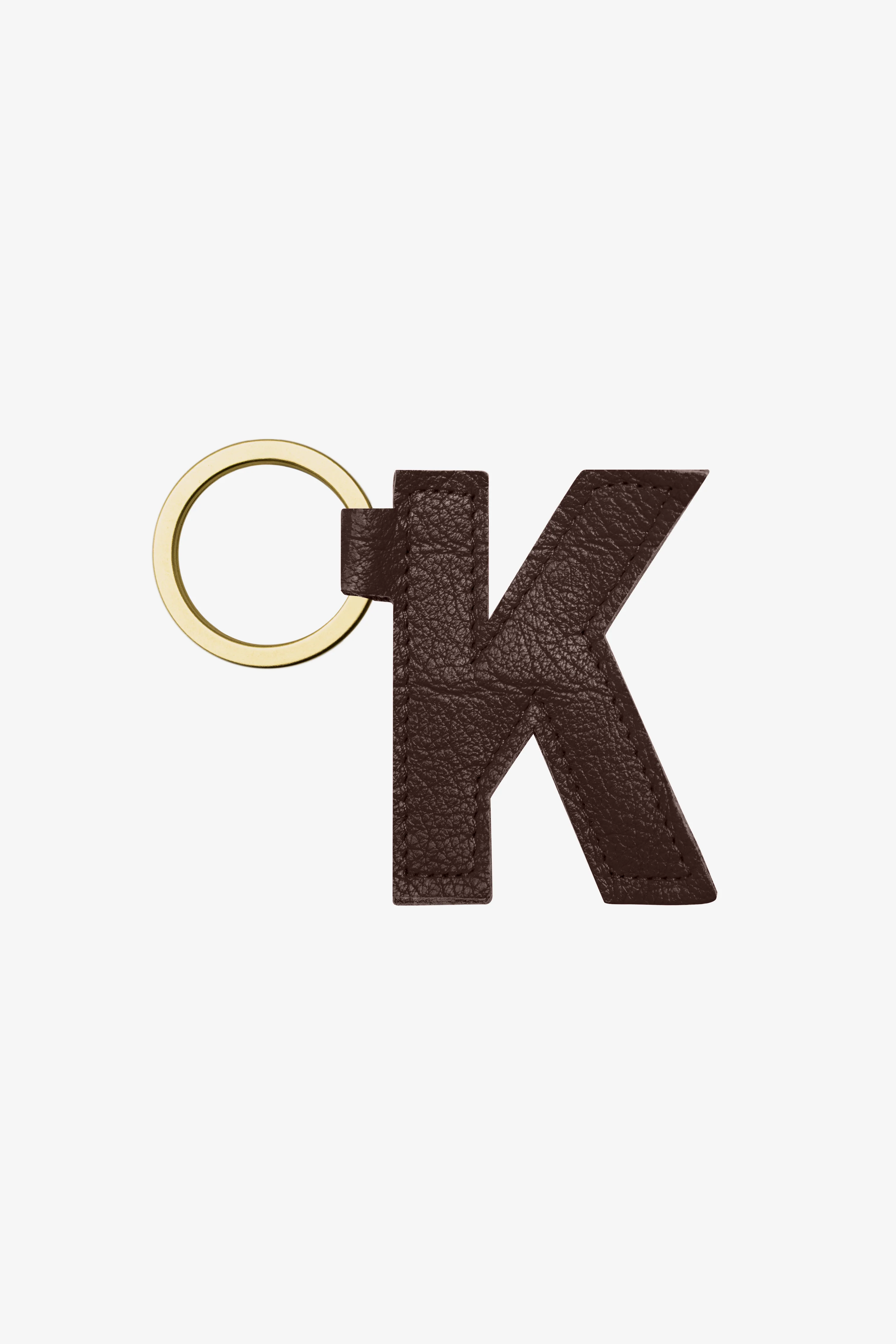 RLH520 - Leather Alphabet Keychain - Image 27