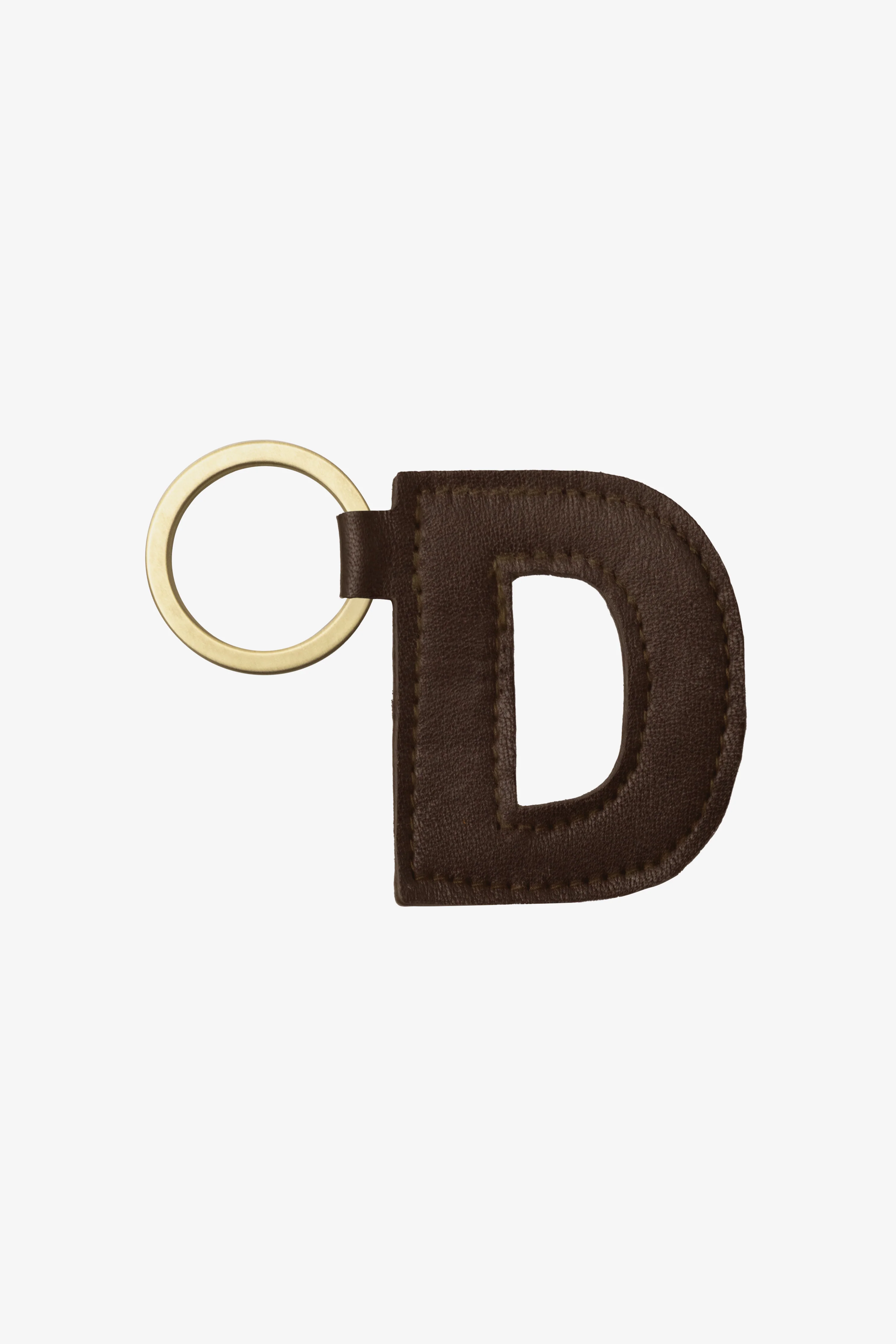 RLH520 - Leather Alphabet Keychain - Image 4