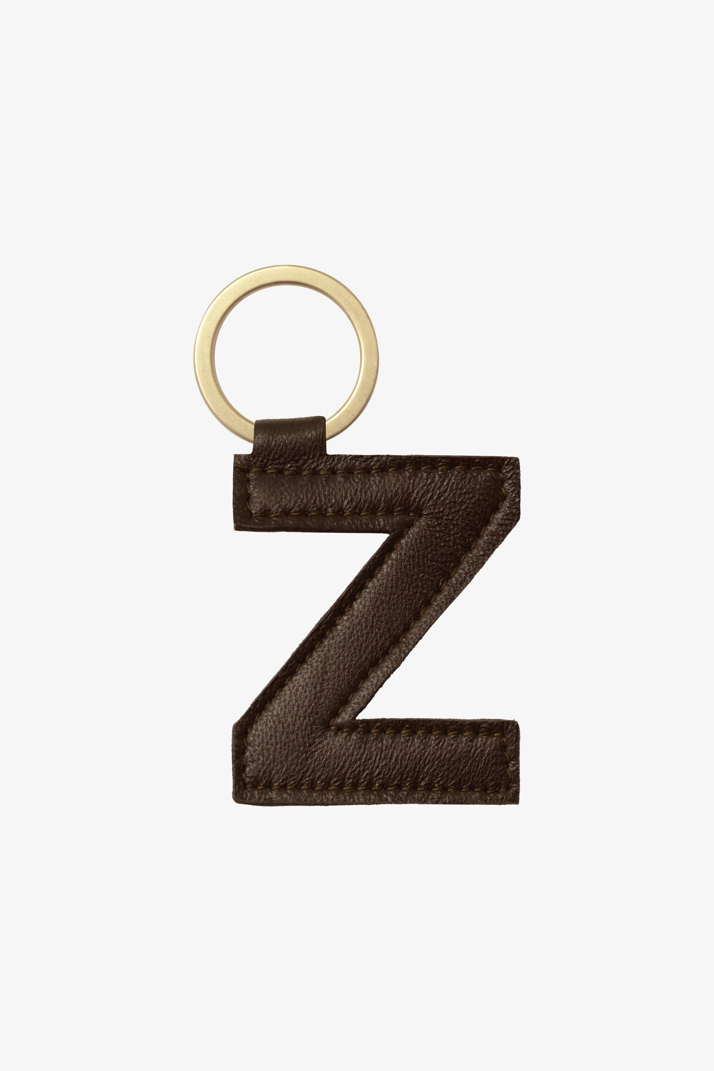 RLH520 - Leather Alphabet Keychain - Image 6
