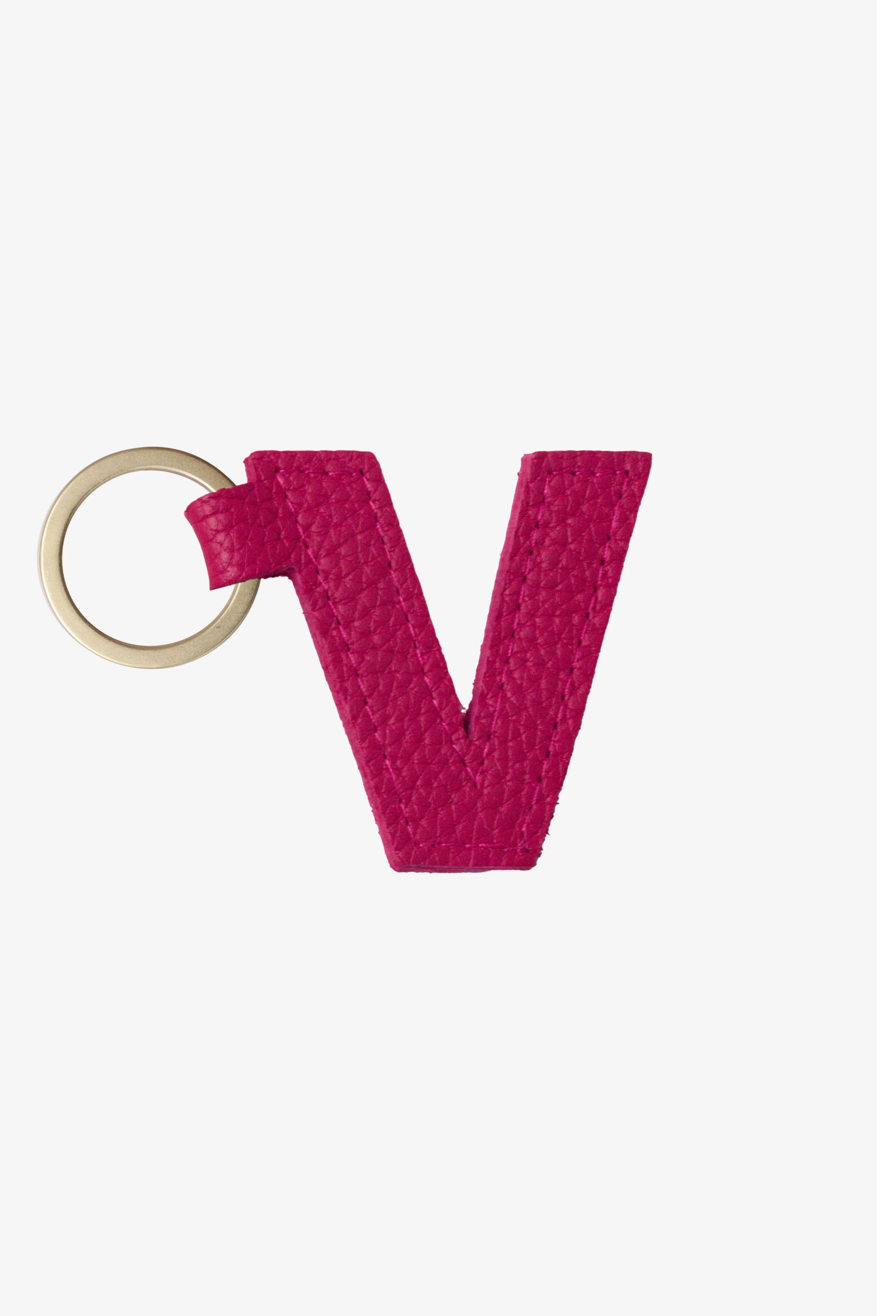 RLH520 - Leather Alphabet Keychain - Image 11