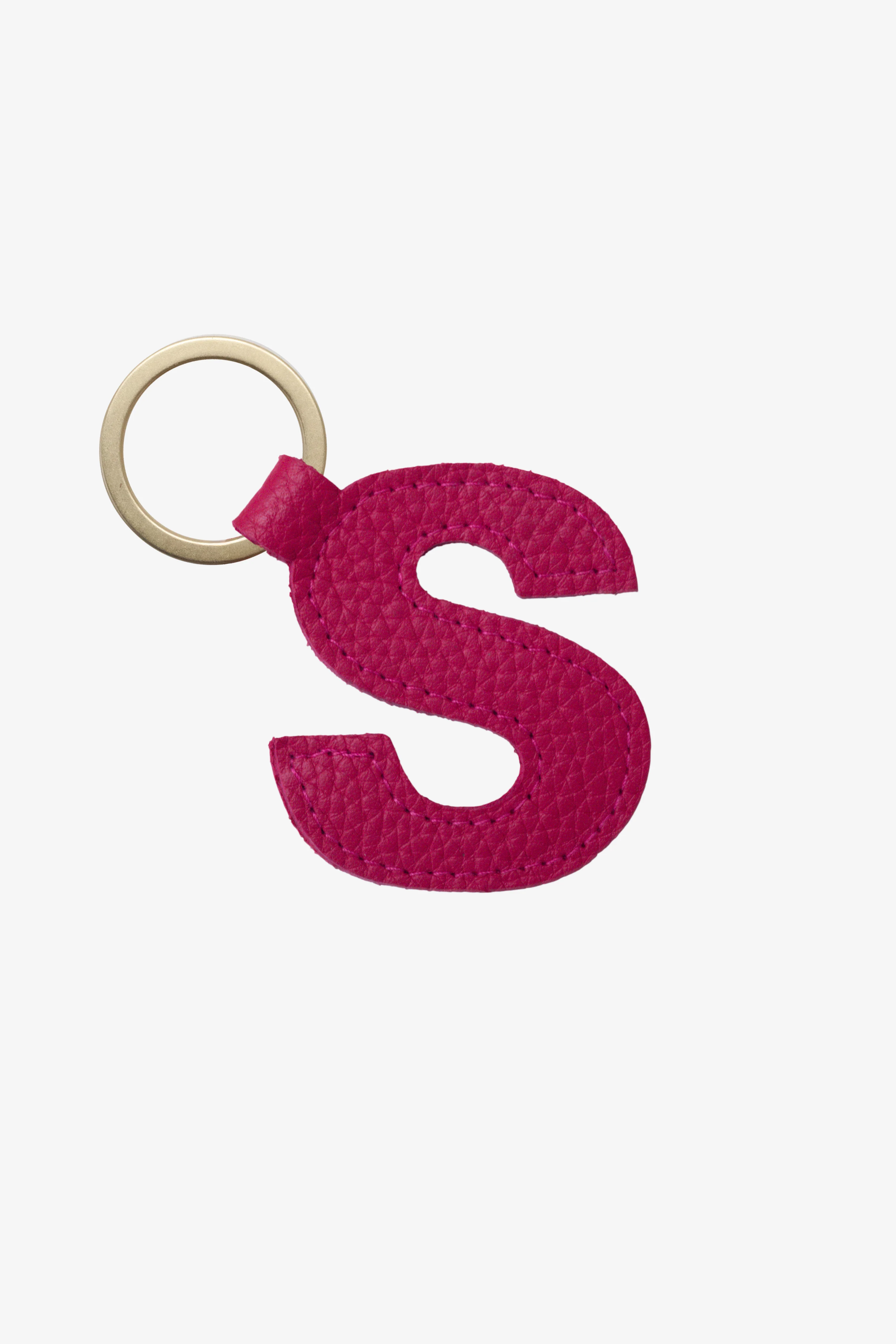 RLH520 - Leather Alphabet Keychain - Image 14