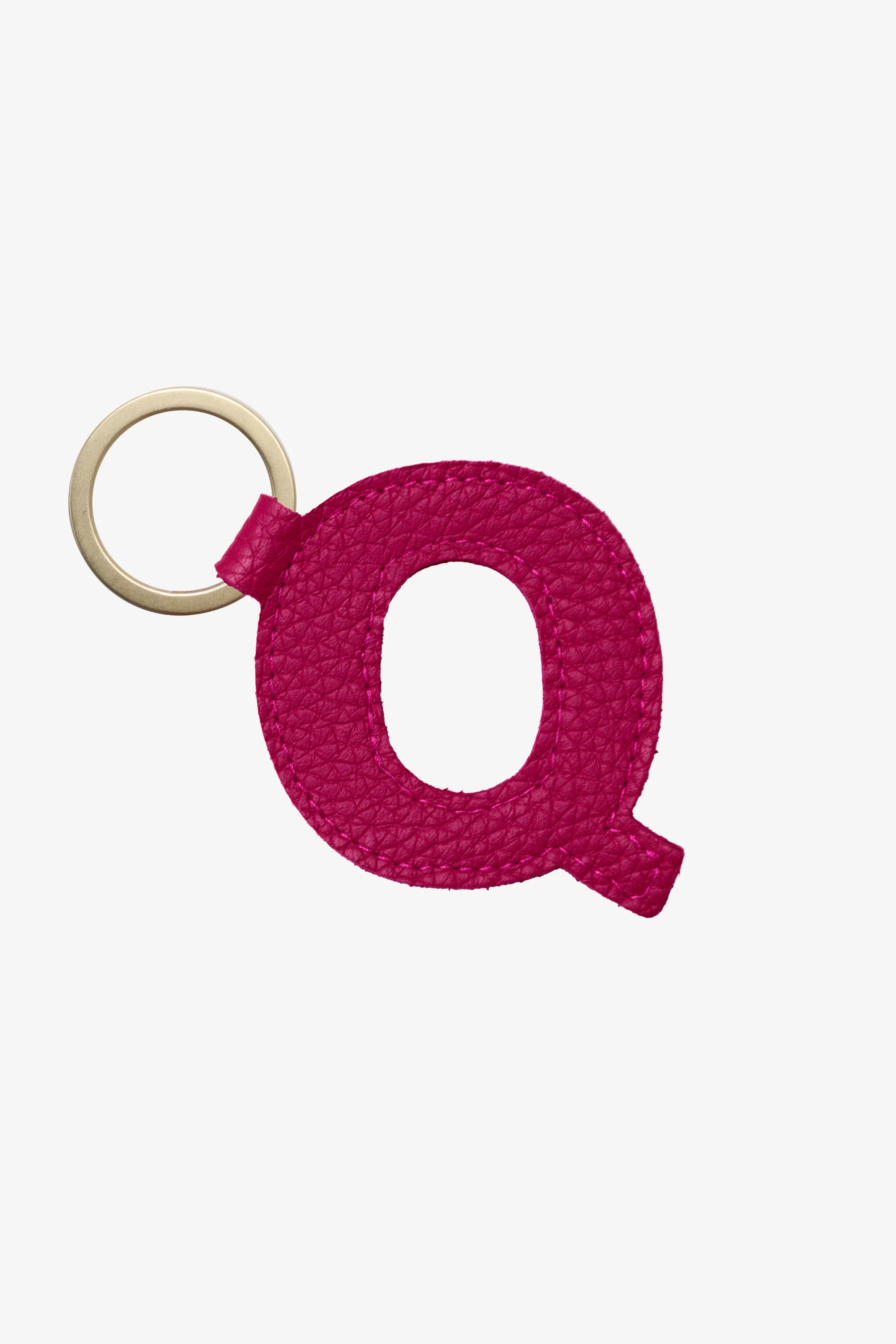 RLH520 - Leather Alphabet Keychain - Image 16