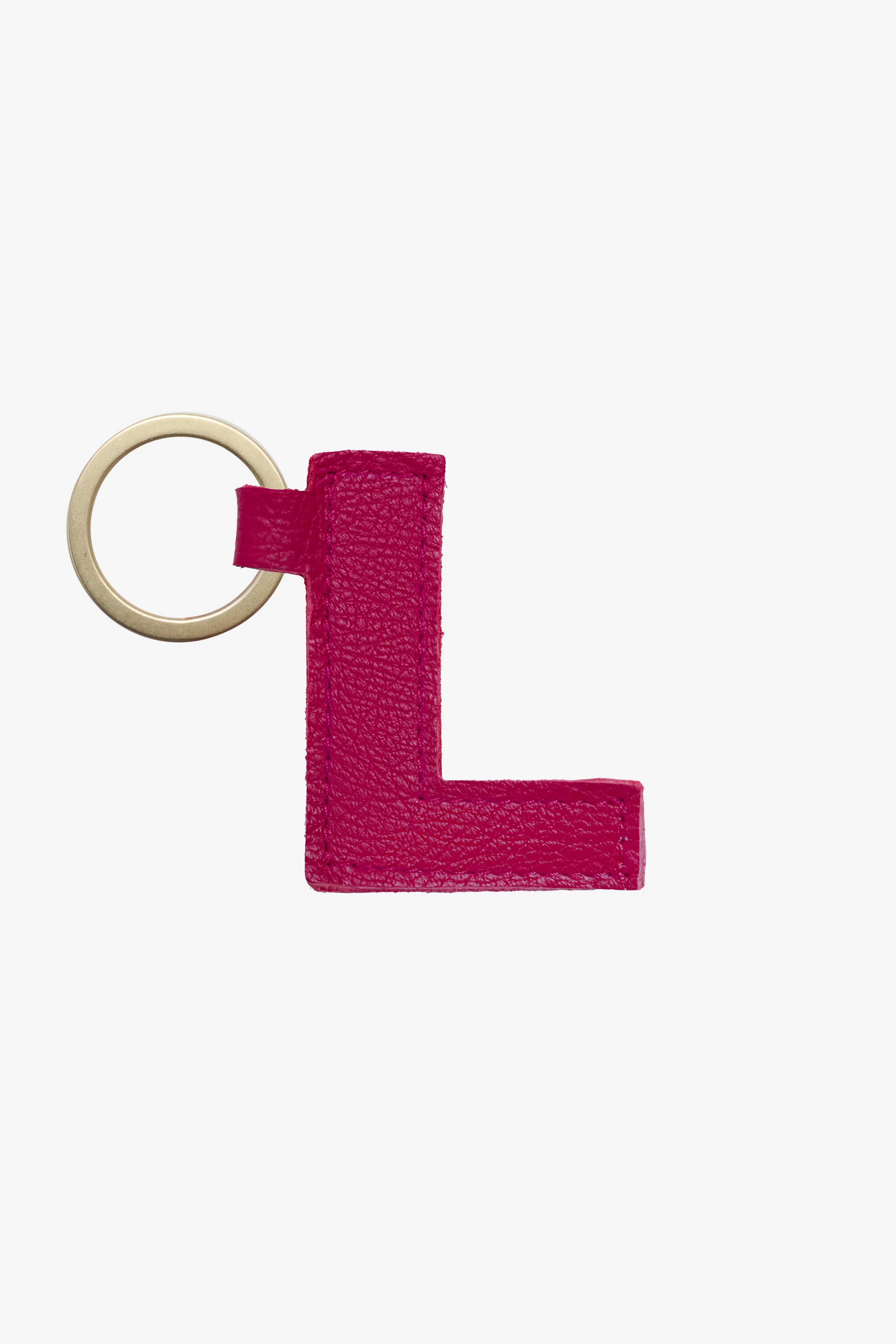 RLH520 - Leather Alphabet Keychain - Image 21