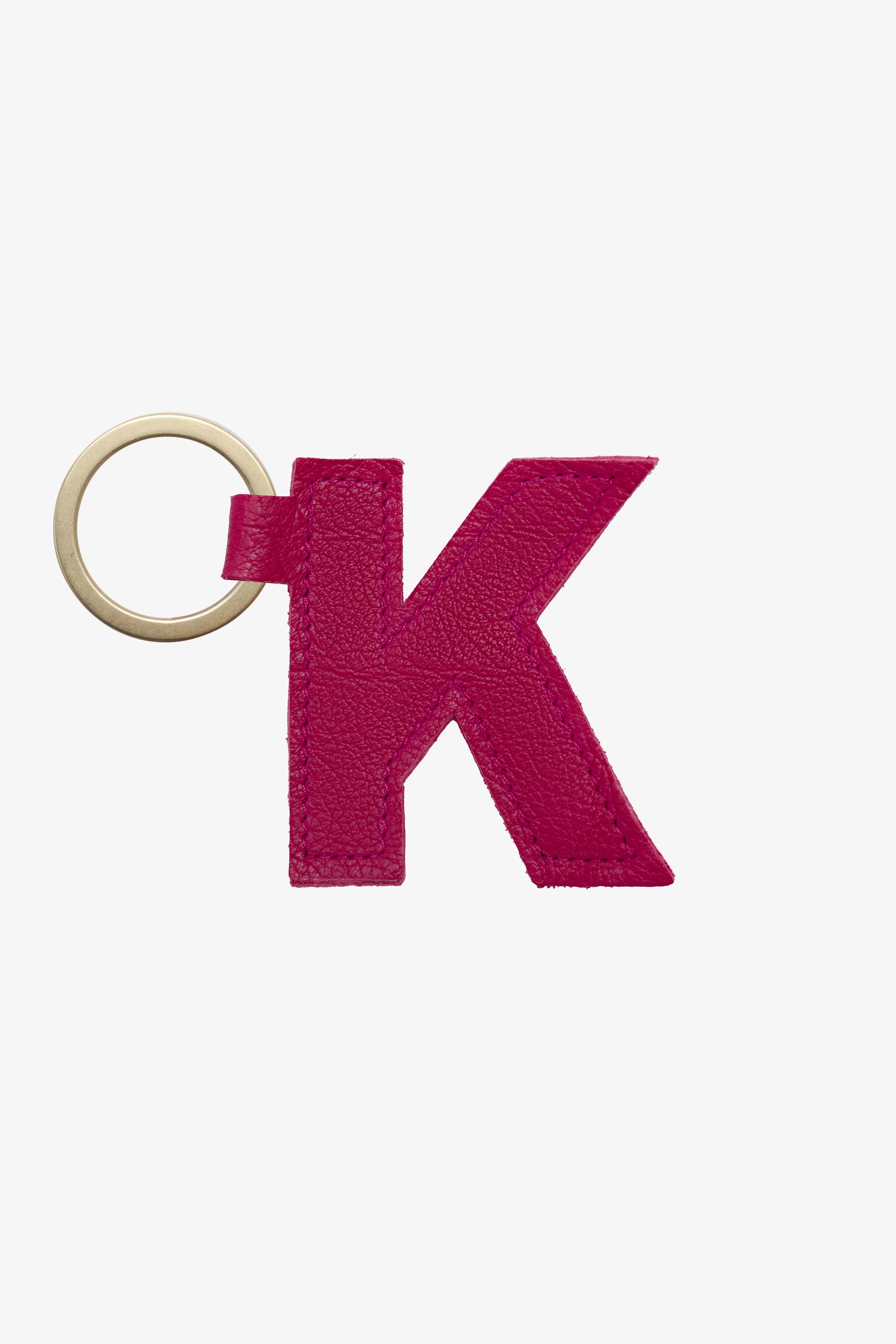 RLH520 - Leather Alphabet Keychain - Image 22