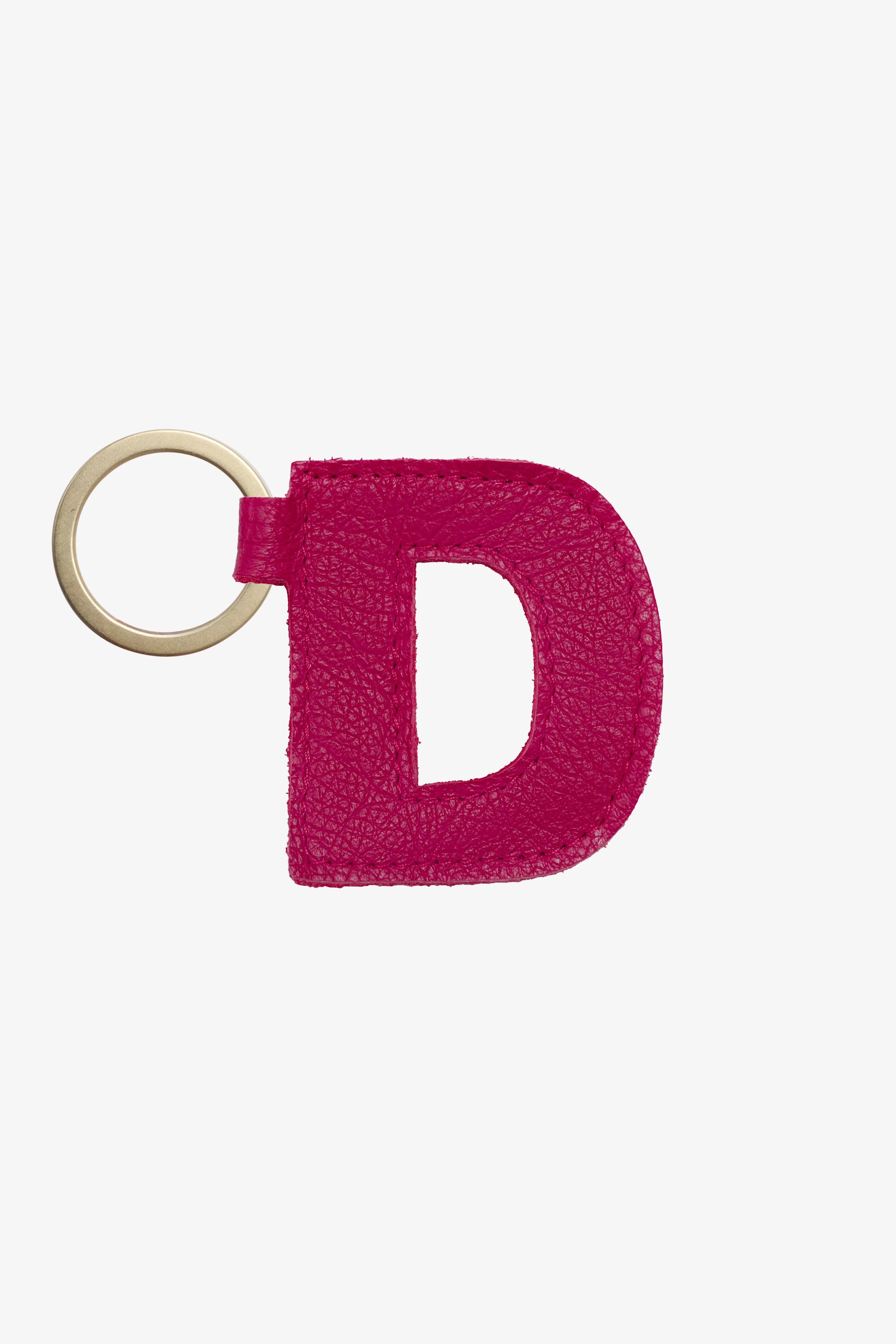 RLH520 - Leather Alphabet Keychain - Image 4