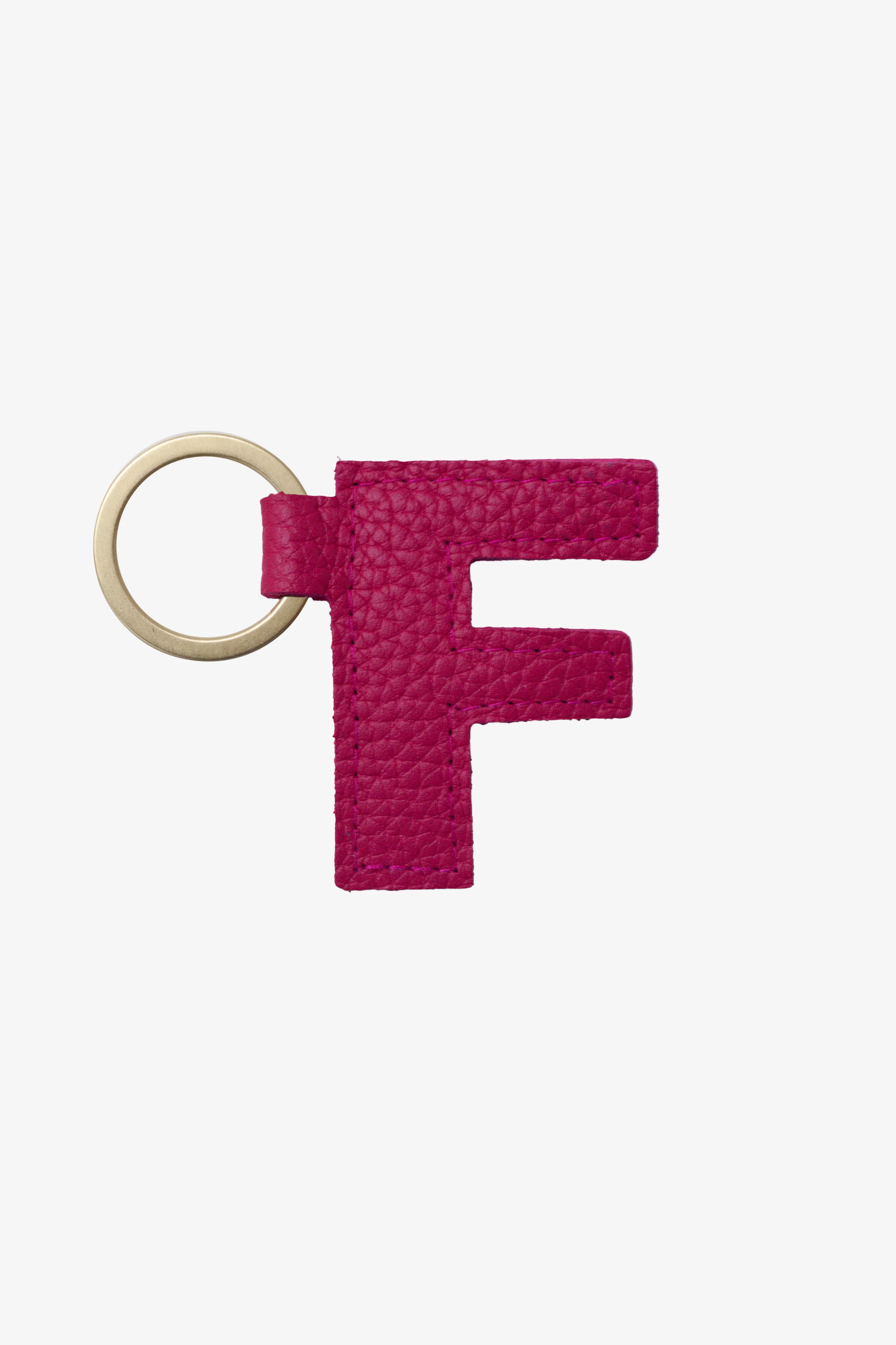 RLH520 - Leather Alphabet Keychain - Image 6