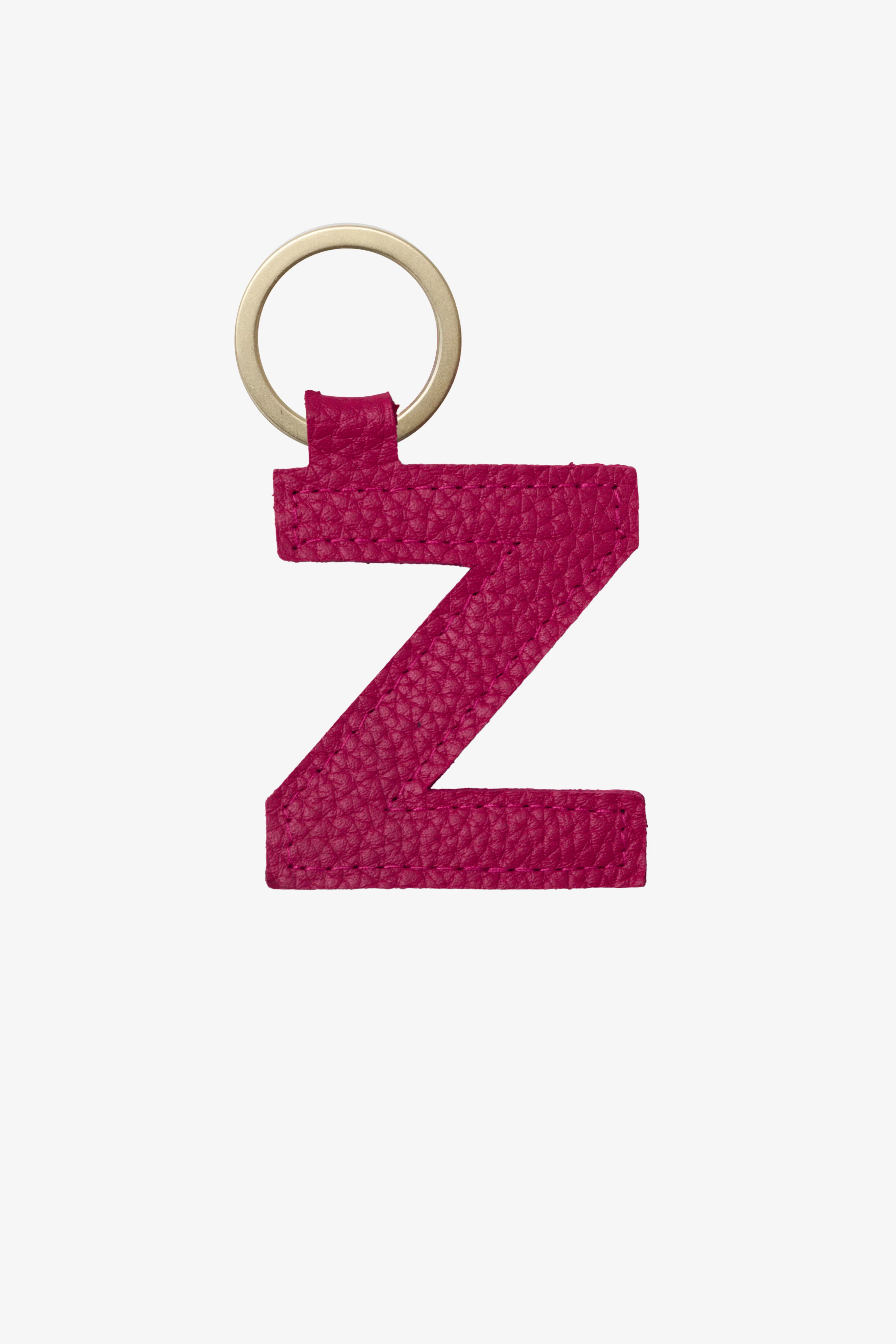 RLH520 - Leather Alphabet Keychain - Image 7